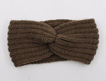 Winter Ear Warmer Headband Women Fashion Elastic Wool Knitted Headband Head Wrap Hairband Girls Elegant Hair Band Accessories