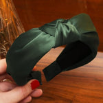 Haimeikang Solid Colors Hair  Knotted Hair Band for Women Headbands Hairbands Headwear 2018 New Arrival