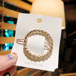 2019 New Women Vintage Heart Star Geometric Alloy Hairpins Sweet Headband Hair Clips Barrettes Female Fashion Hair Accessories