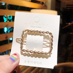 2019 New Women Vintage Heart Star Geometric Alloy Hairpins Sweet Headband Hair Clips Barrettes Female Fashion Hair Accessories