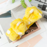2019 New Letter OMG Headbands for Women Girls Bow Wash Face Turban Makeup Elastic Hair Bands Coral Fleece Hair Accessories