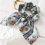 New Chiffon Bowknot Elastic Hair Bands For Women Girls Pearl Scrunchies Headband Hair Ties Ponytail Holder Hair Accessories