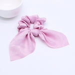 New Chiffon Bowknot Elastic Hair Bands For Women Girls Pearl Scrunchies Headband Hair Ties Ponytail Holder Hair Accessories