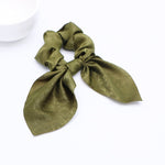 New Chiffon Bowknot Elastic Hair Bands For Women Girls Pearl Scrunchies Headband Hair Ties Ponytail Holder Hair Accessories