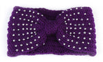 Winter Ear Warmer Headband Women Fashion Elastic Wool Knitted Headband Head Wrap Hairband Girls Elegant Hair Band Accessories