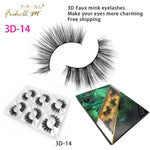 6 Pairs Friholl.m 3d faux mink eyelashes wholesale synthetic strip silk lashes new makeup natural false+eyelashes