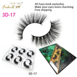 6 Pairs Friholl.m 3d faux mink eyelashes wholesale synthetic strip silk lashes new makeup natural false+eyelashes