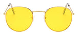 2020 New Designer Woman Glasses Optical Frames Metal Round Glasses Frame Clear lens Eyeware Black Silver Gold Eye Glass
