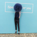 Fashion Brooch Pins for Woman Brooches Cute Girls Cartoon Models Acrylic Brooches Kawaii Pompom Clothing Jewelry Accessories