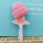 Fashion Brooch Pins for Woman Brooches Cute Girls Cartoon Models Acrylic Brooches Kawaii Pompom Clothing Jewelry Accessories