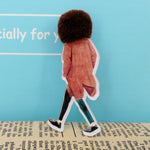 Fashion Brooch Pins for Woman Brooches Cute Girls Cartoon Models Acrylic Brooches Kawaii Pompom Clothing Jewelry Accessories