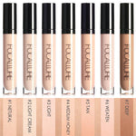 FOCALLURE Eye Concealer & Base 7 Colors Full Coverage Suit for All Color Skin Face/Eye Makeup Liquid Concealer
