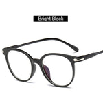 YOOSKE 2019 Women Glasses Frame Men Anti Blue Light Eyeglasses Frame Vintage Round Clear Lens Glasses Optical Spectacle Frame