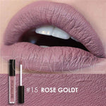 FOCALURE Brand Pro Makeup Waterproof liquid lipstick batom Tint Red Velvet True Brown Nude Matte Lipstick Colourful Maquiagem